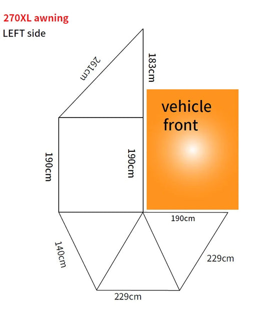 270 Degree Awning - Shade Max 2000