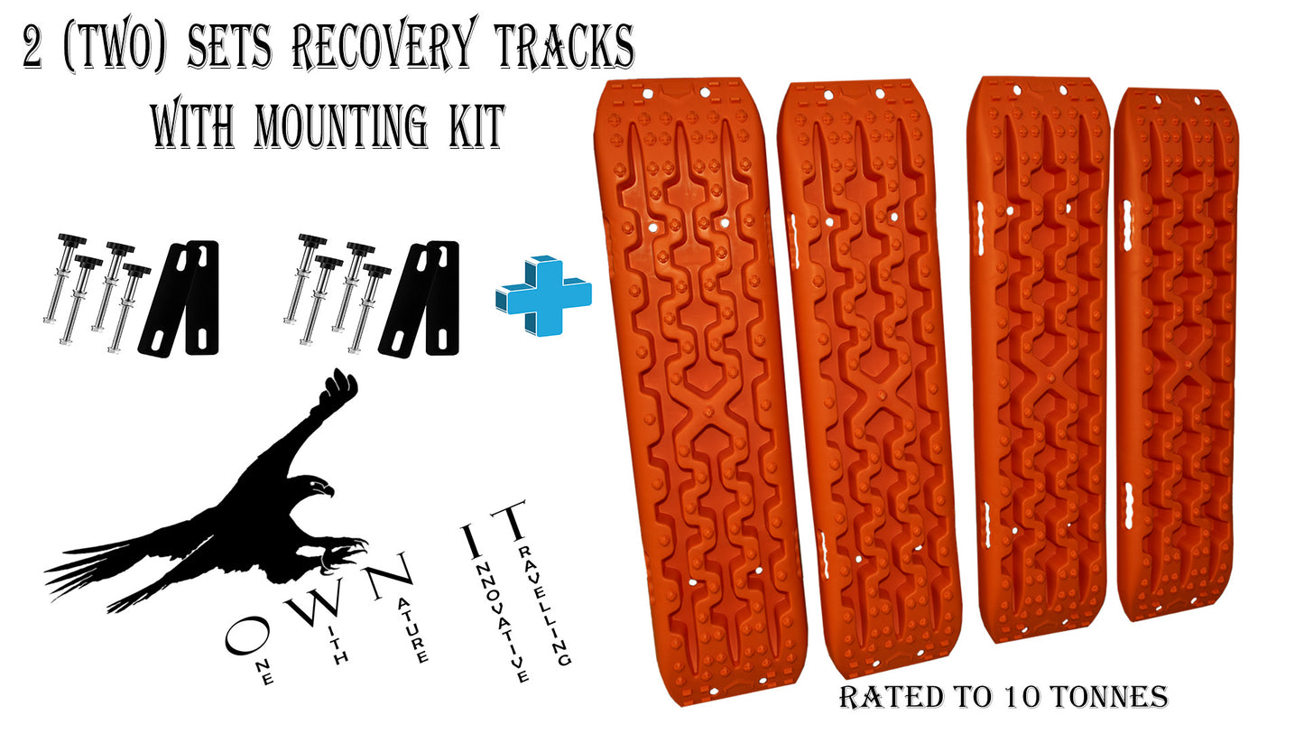 2 Pairs - Own It recovery tracks & Mounting Kit